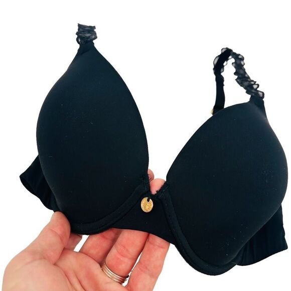 Natori black Pure Luxe Push-Up Underwire Bra size 32C - Picture 5 of 6